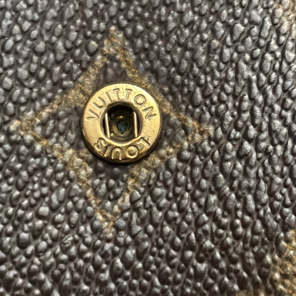 Louis Vuitton folded wallet, compact zip monogram, canvas, leather wallet - Picture 10 of 10